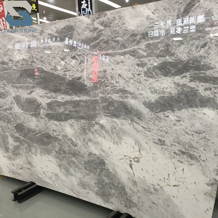 Best quality polished greek elba white grey marble importers in australia