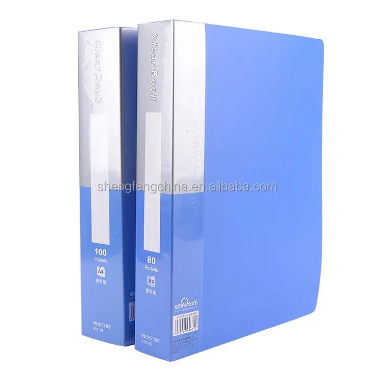 Custom A4 plastic file storage box Office & school stationery plastic file case