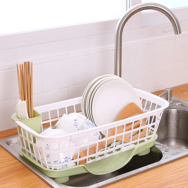 
Wholesale Kitchen Drying Plastic Dish Rack 