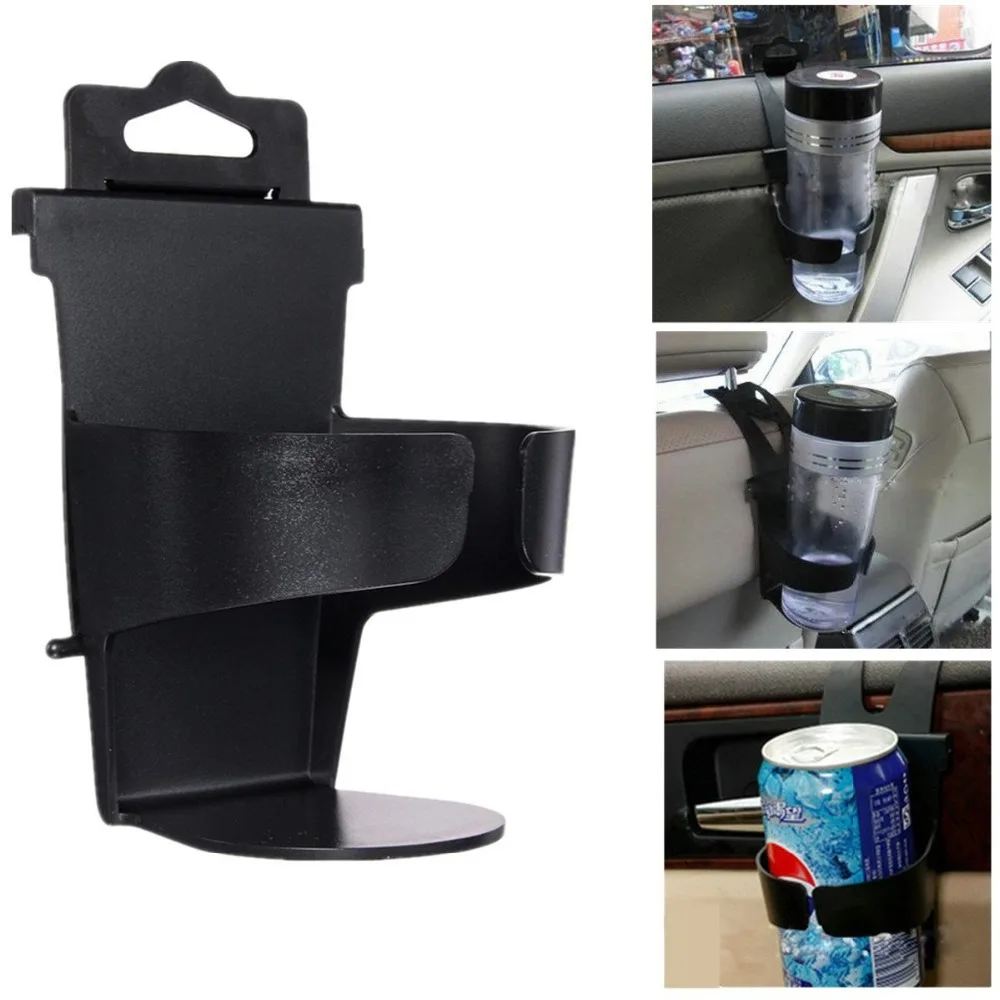 
Universal Vehicle Car Truck Door Mount Drinks Bottle Cup Holder Stand Black Shipped 