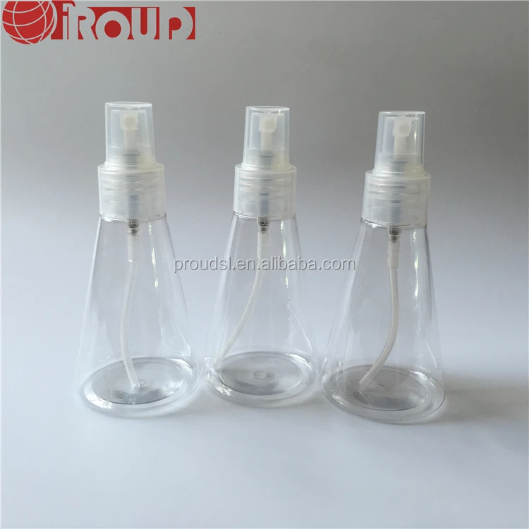 
Best sell 120ml conic shape pet plastic spray bottle 