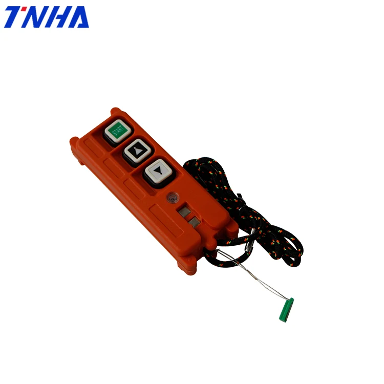 TNHA1 F21-2S Good quality electric hoist up down switch radio overhead industrial wireless crane remote pendant control system
