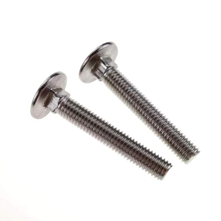 
Round Head Stainless Steel Carriage Bolts Coach Fastener Square Neck Standard DIN 603 M8 
