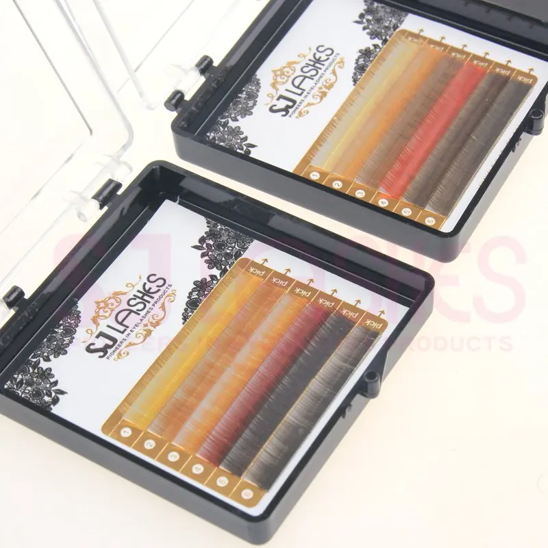 Wholesale  Eyebrow Extensions Private Label Colorful Eyebrow