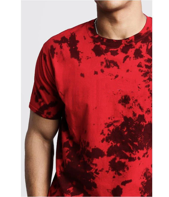 
Tie Dye Hunting Clothing New Mens Black Spot Red T-Shirts Summer 100% Cotton Short Sleeve Top Casual Sport Tee Shirts 2019 