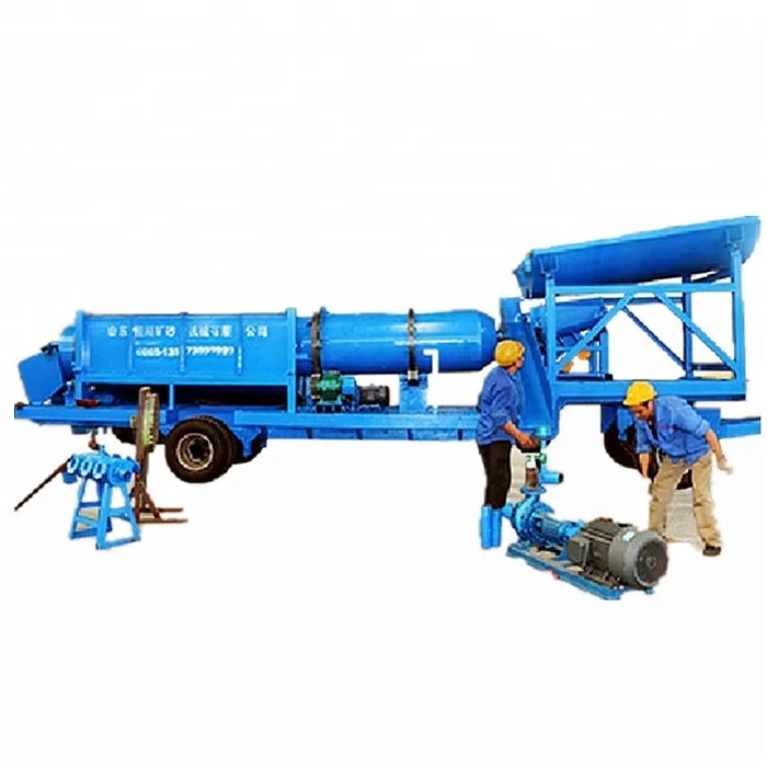 Mobile Gold mining trommel australia for sale