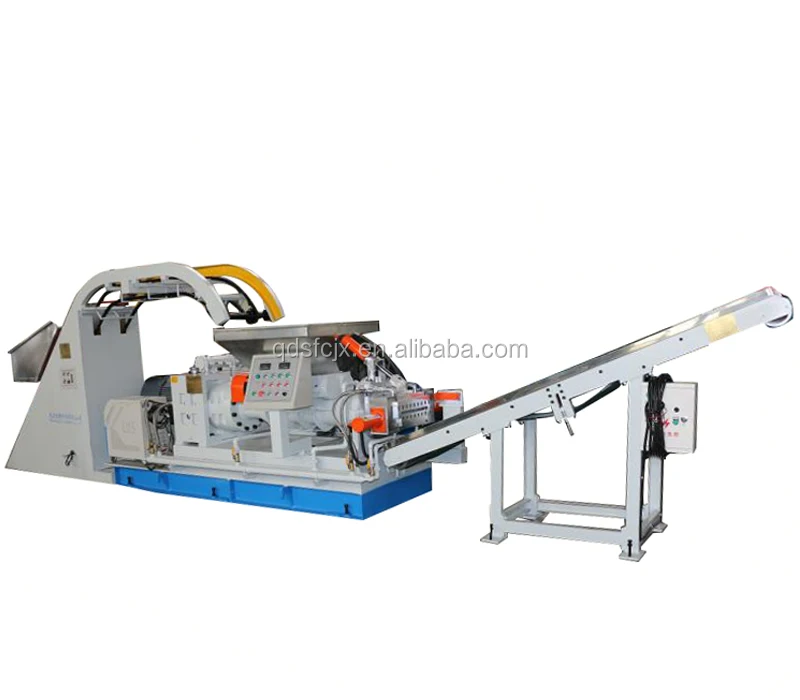 Innovative New Technology Double Heads Rubber Strainer Extruder
