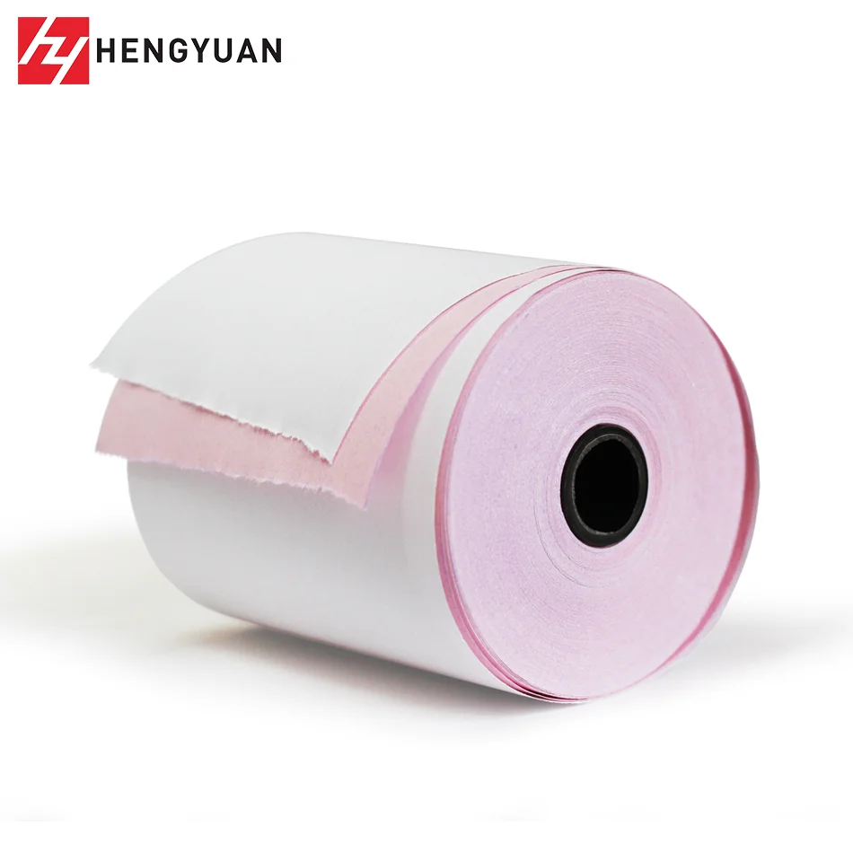China Supplier 2 Ply and 3 Ply color cashier carbonless  paper