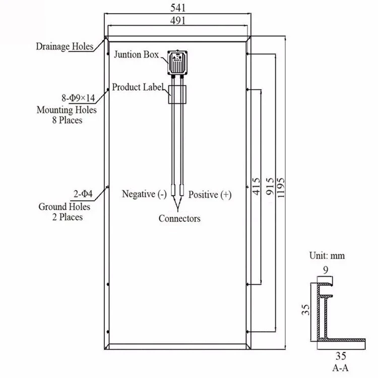 Mono 100w 250w 300w solar fotovoltaico modulo paneles solares for solar system