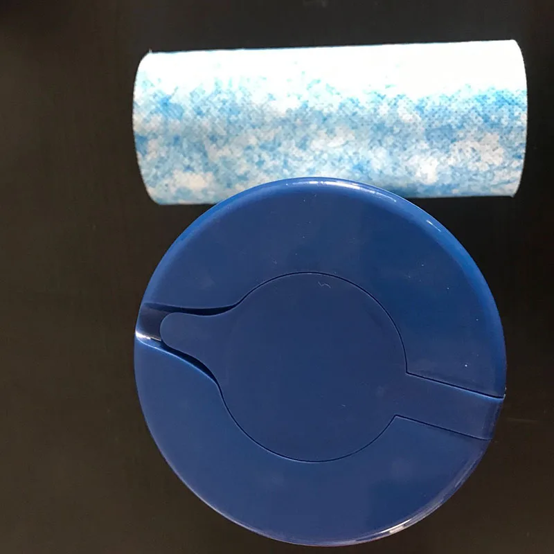 Заводская цена! Промышленные влажные салфетки хорошего качества синего и фиолетового цвета