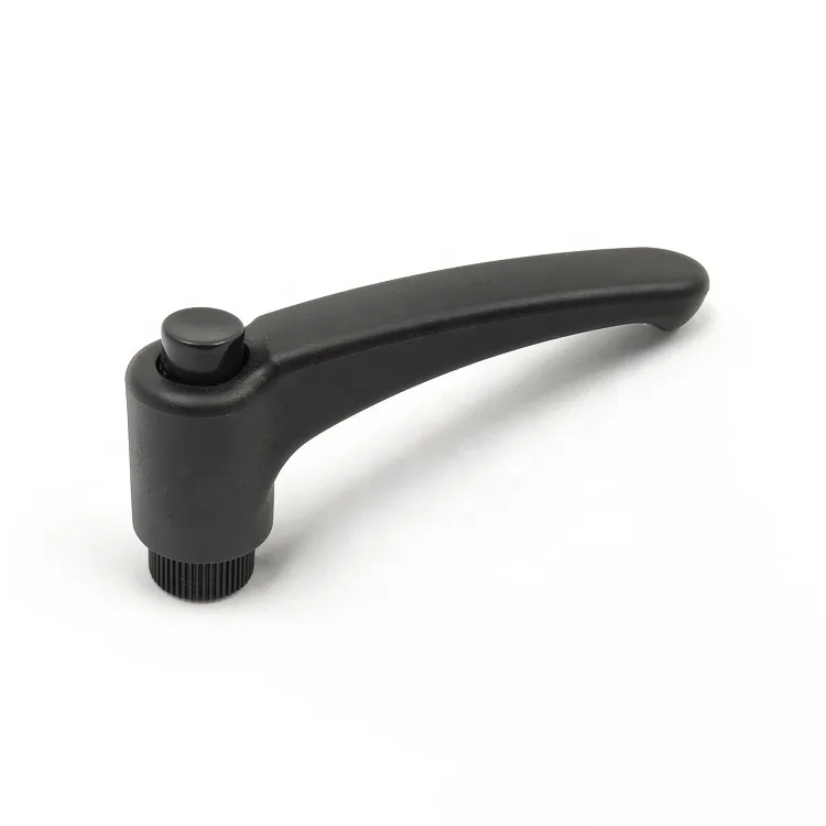 M10*80  black plastic thread clamp lever handle