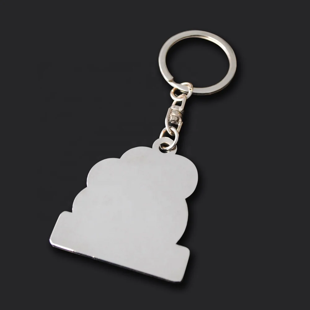 Custom Metal dog paw pet keychain for giveaway gift to pet lover