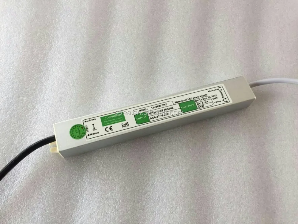 12v 24v 3A 5A water-proof IP67 power supply driver transformer HYDY3A for mirror cabinet led strip touch sensor switch