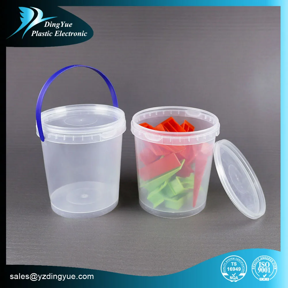 Wholesale 1 Gallon Customized Logo Pet Food Plastic Bucket
