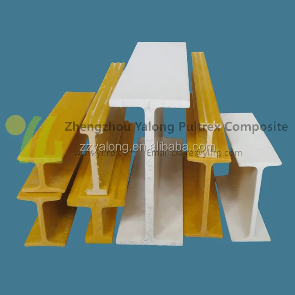 Export Top Quality Fiberglass Pultrusion i Beam Products GRP i Beam