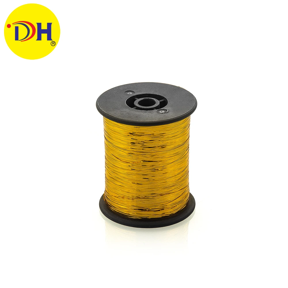 
M TYPE 100% polyester metallic yarn sewing thread for garment accessories 
