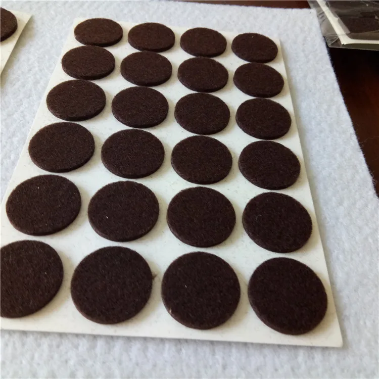Heavy Duty Self Adhesive Furniture Felt Pads/felt furniture slider pads/felt glider pads