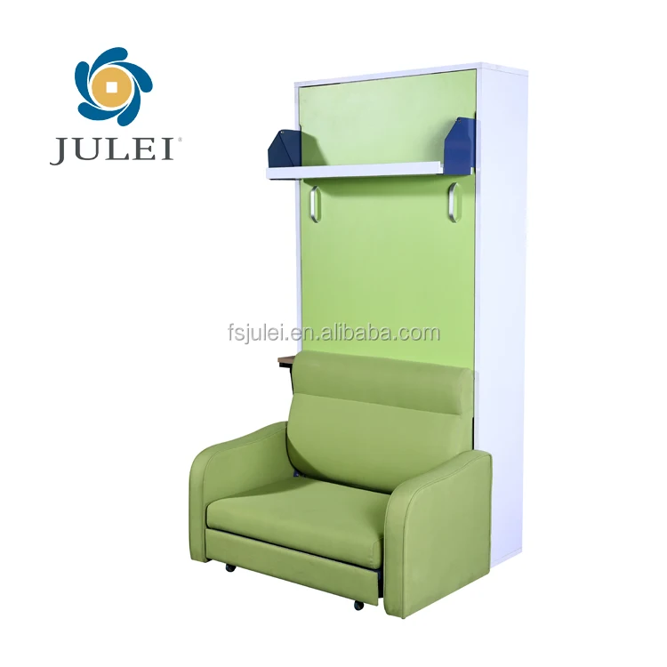 New design Wholesale Knock down/Assembled Sofa Wall Murphy Bed With Sofa JL-WD07 For Bedroom