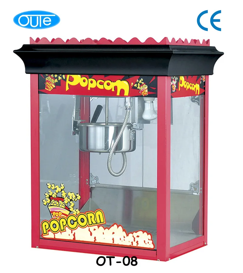 High quality commercial automatic Electric counter top 16-Oz popcorn packaging machine with popcorn popper(OT-166)