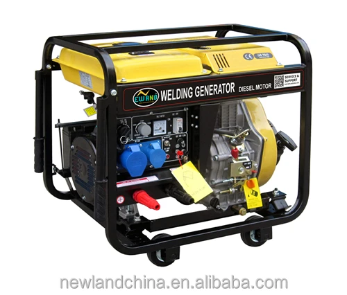 DG6000EW 1.8kVA С Воздушным Охлаждением Сварочный Дизельный Генератор