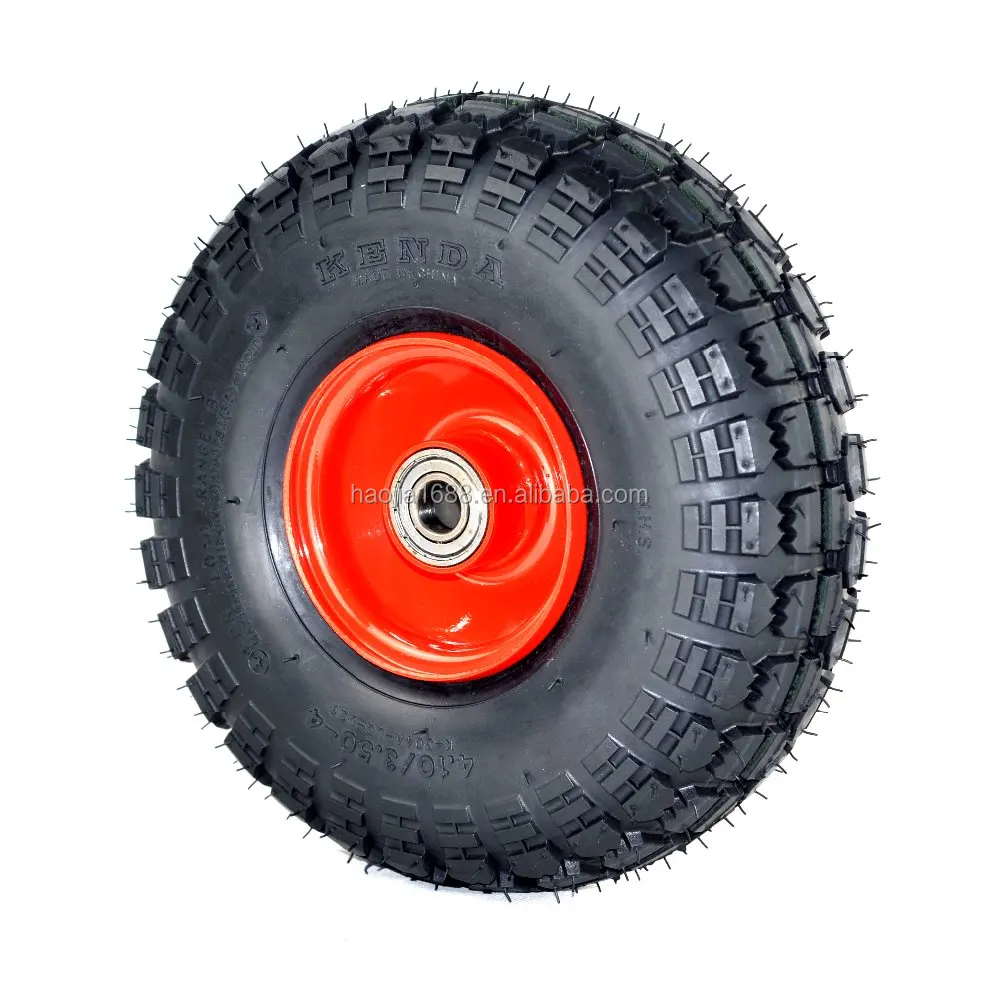 Source factory products 4.10/3.50-4 rubber vacuum tire wheel