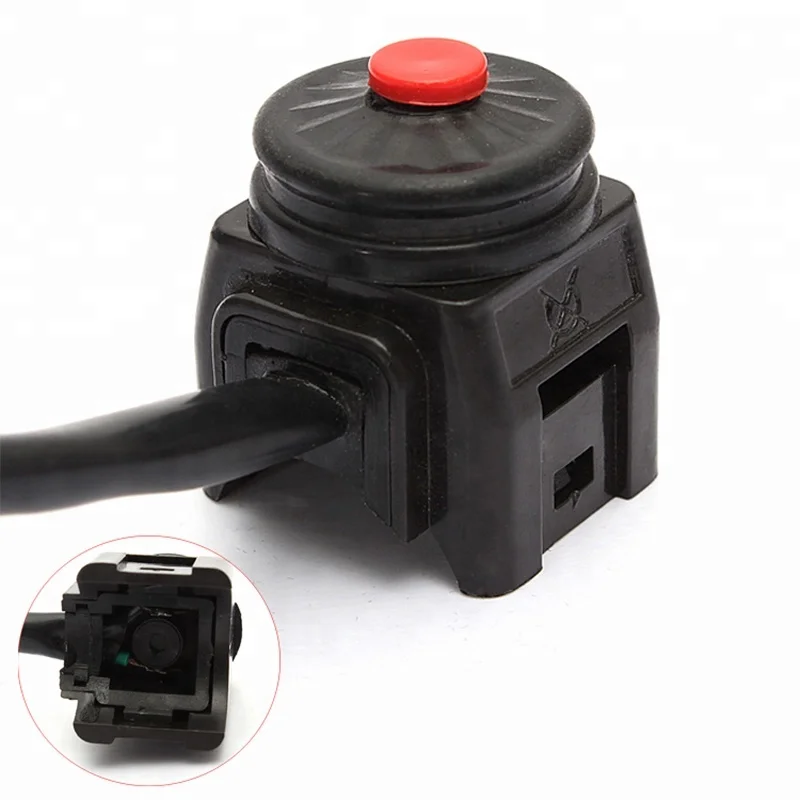 Universal DIY Motorbike ATV Truck Forklift 22mm Dia Handlebar Mount Horn Button Kill Stop Switch