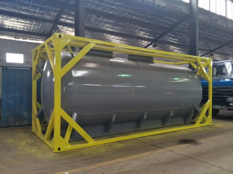
naoh storage tank iso tank container 20ft 