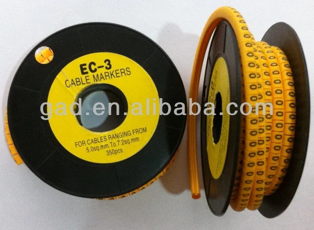 
EC type PVC cable marker (EC-3) 