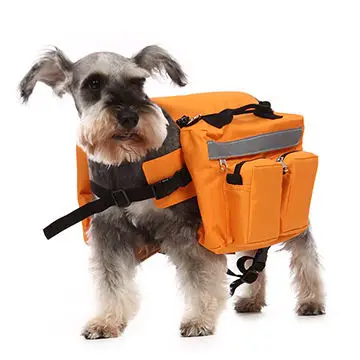 Уличный рюкзак для собак седло домашних питомцев самопереносная сумка с ремнем