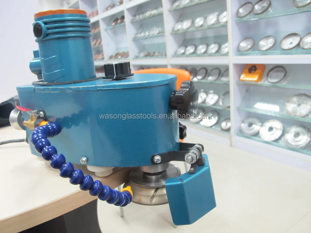 portable handling glass edging grinding& polishing machine for glass processing