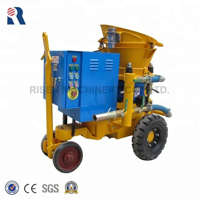 
Electric Driven Mining Rotor Gunite Machine - Guniting Machine for dry or damp mix shotcreting 3m3/hour 