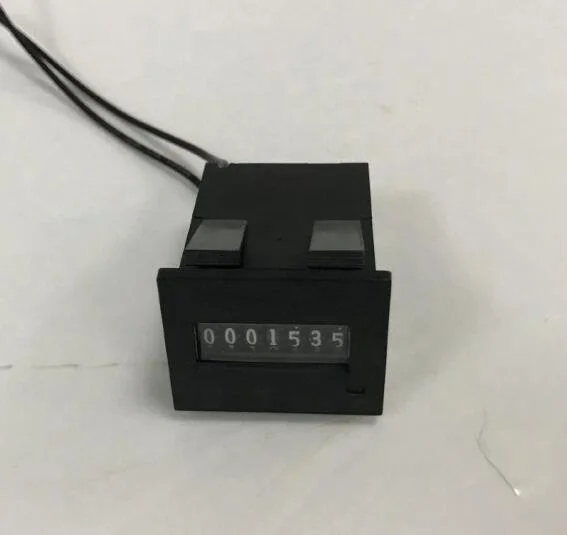 E760 24v 7 digit mechanical pulse counter for meter$
