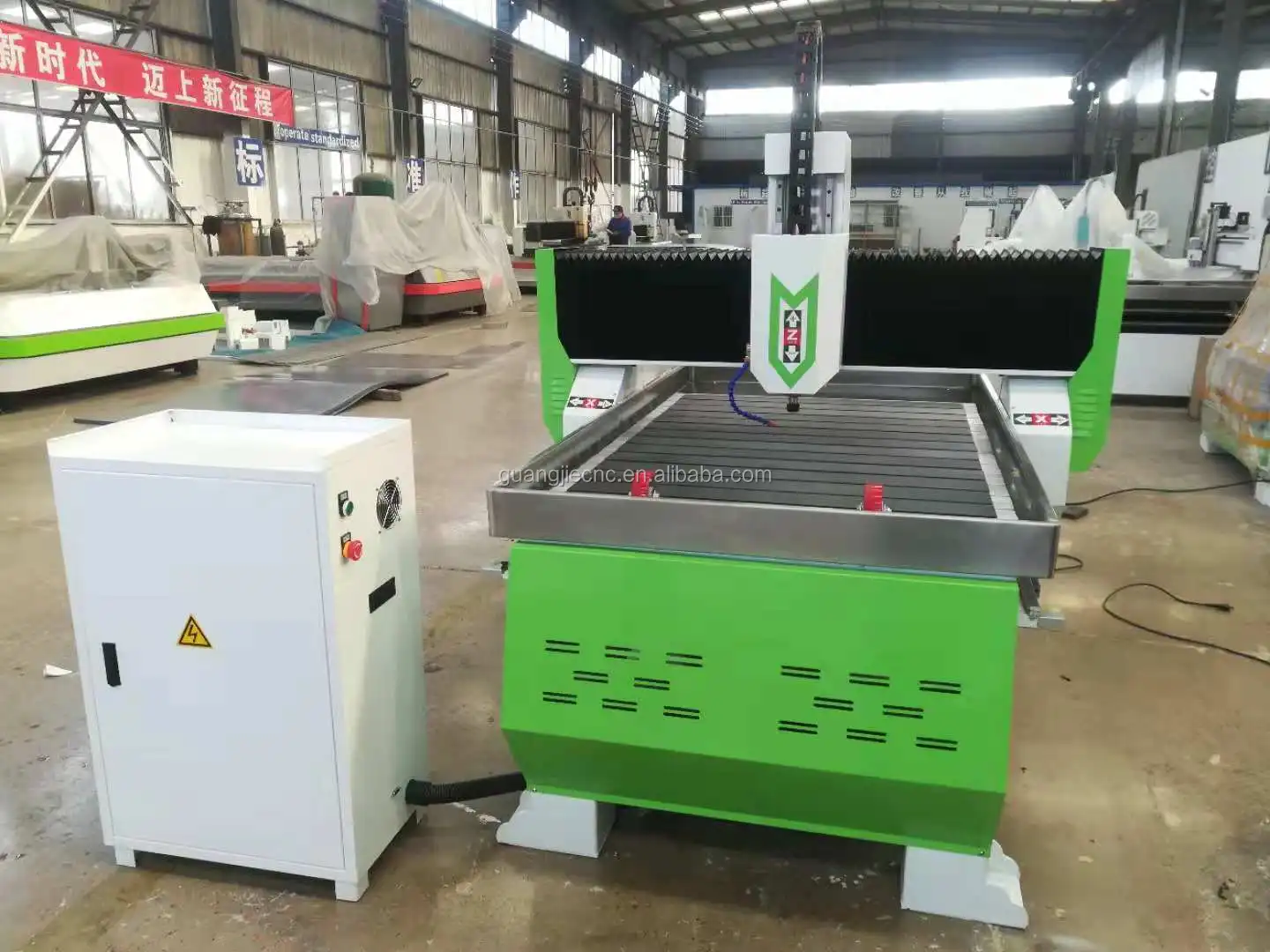 GJ 1325 stone cnc granite and marble water jet cutting machine