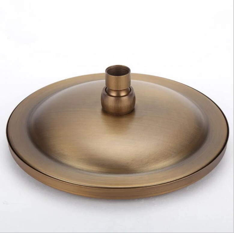 Тропический душ в европейском стиле латунный античный матовый для ванной комнаты