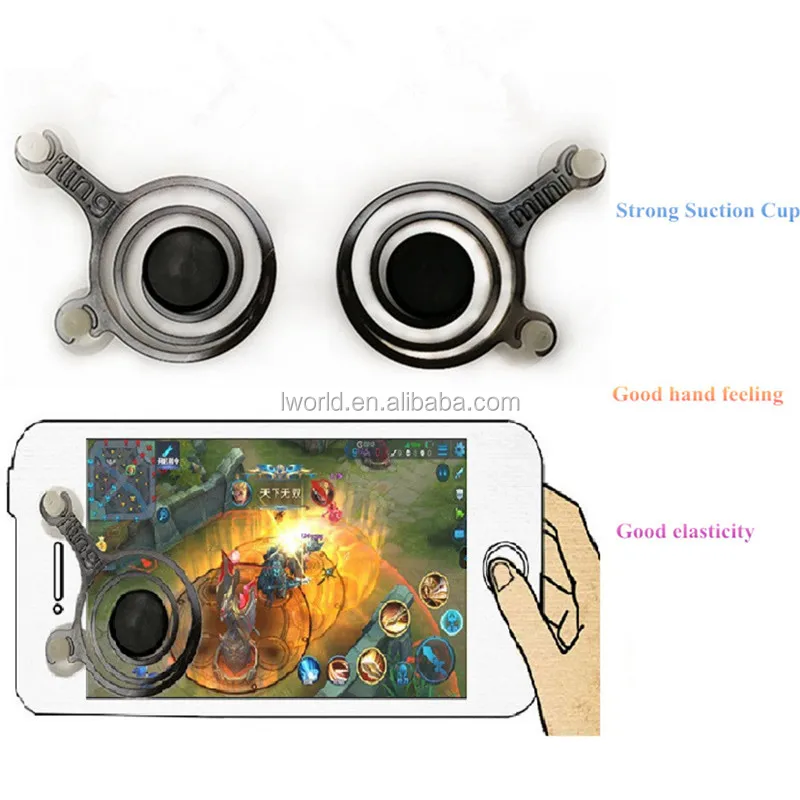 Mini fighting game fling joystick For phone mobile joystick physical handles mobile phone joystick