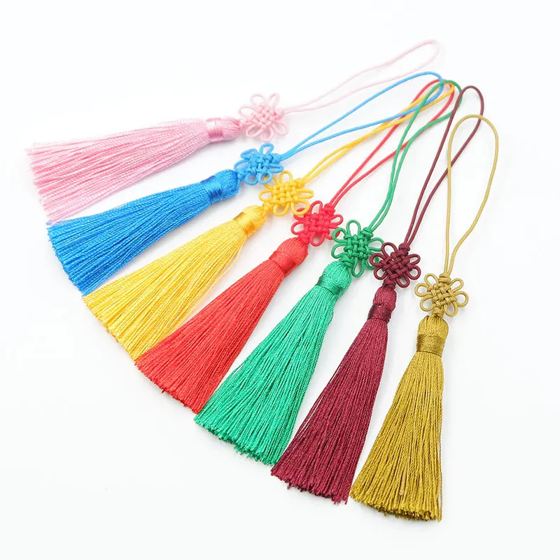 Hot Sale Chinese Knot Colorful Tassel For Curtain Decoration