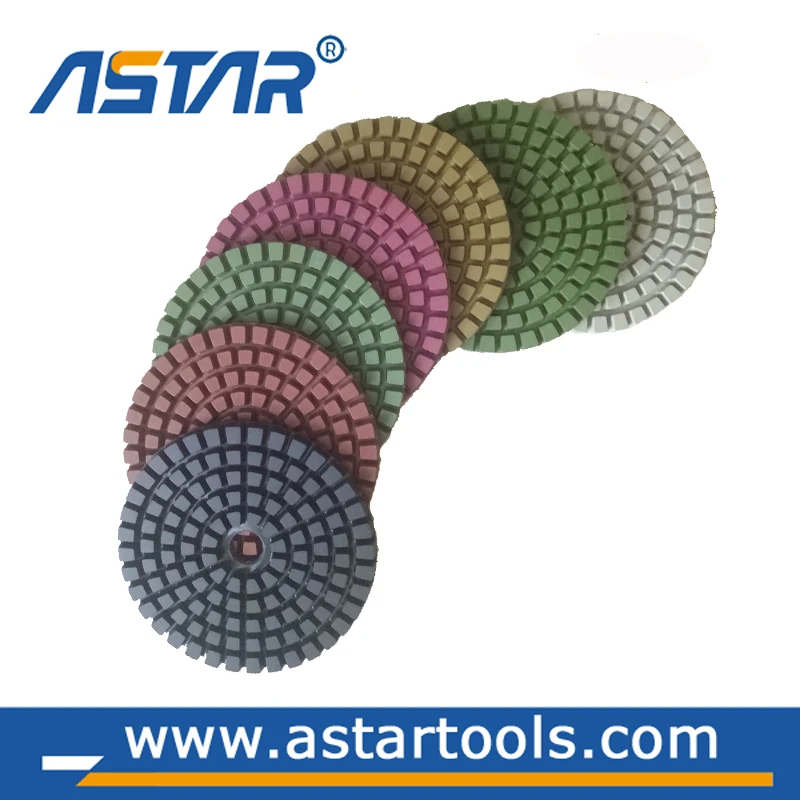 Diamond resin polishing pad marble granite concrete glass