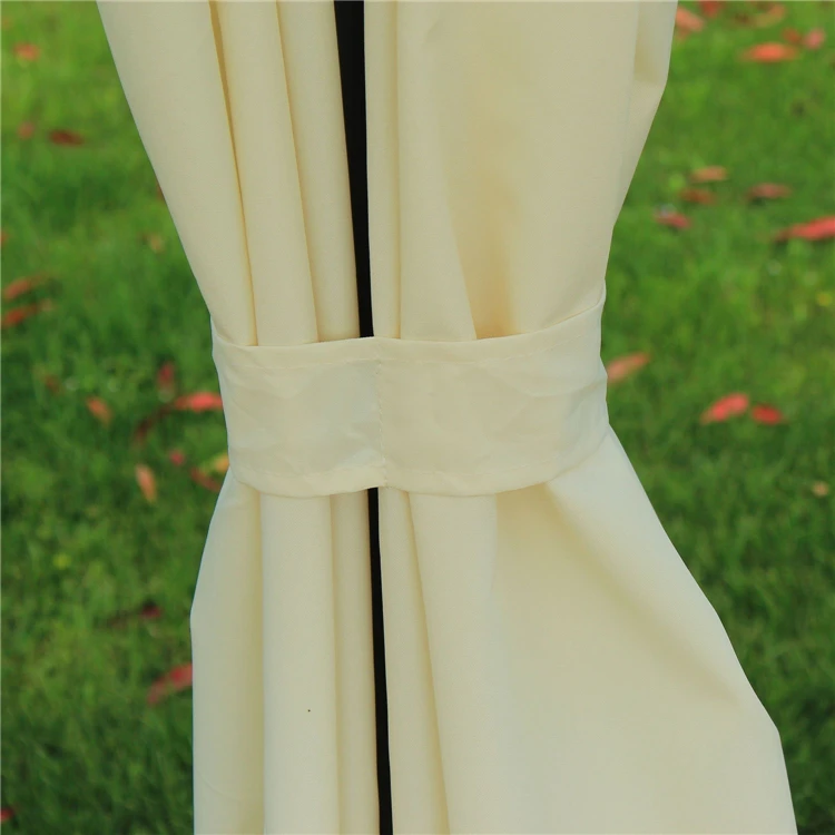 Outdoor Canopy Tent Pergola Metal Roof 3X4X2.65M Gazebo