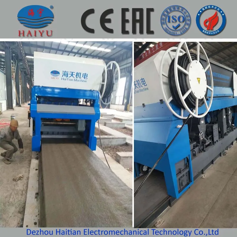 Машина для изготовления плит с полым сердечником, сборная машина для изготовления плит