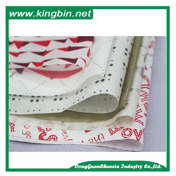 Салфетка Производитель Custom напечатаны упаковки подарков оберточной бумаги