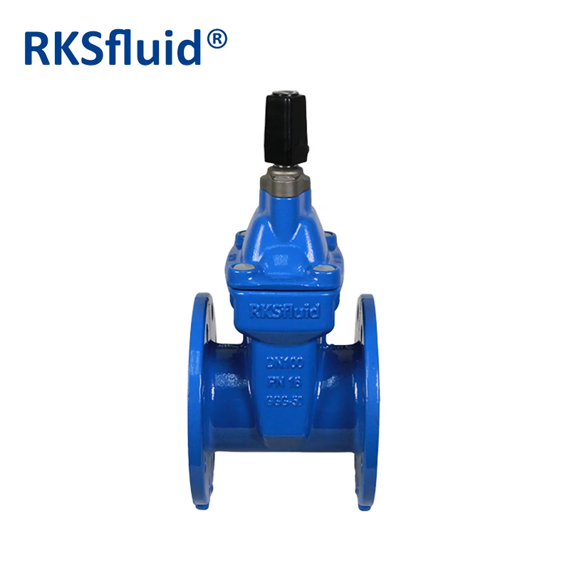 High Quality PN16 DN80 EPDM Soft Seat Ductile Cast Iron Resilient Seated Flange Gate Valve