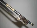 5 PCs Quality Black Carbon Fiber Cello Bow 4 4 With Black bow hair