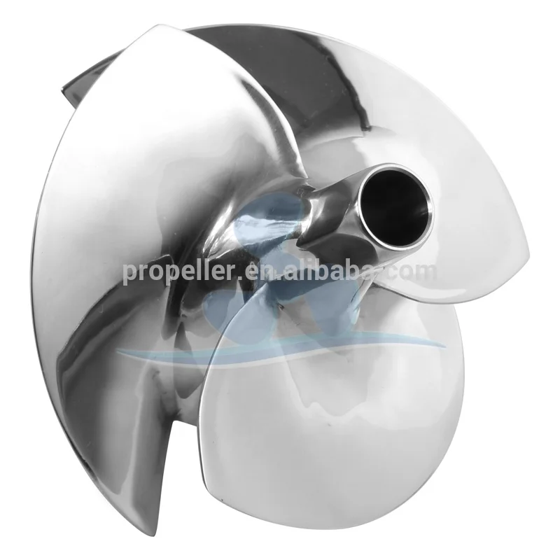ISO Certificate Three Blade Casting Machining Pump Impeller Stainless Steel Racing Jet Ski Impeller