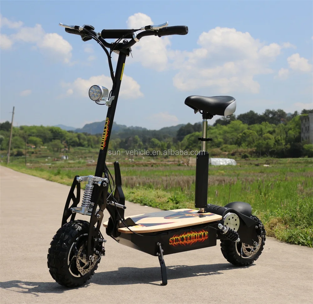 CE approved adult electric scooter 1000W 2000W 60V with lithium battery