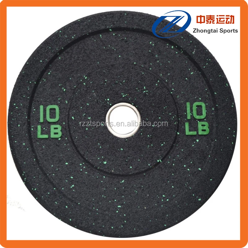 15 lbs weightlfiting crumb rubber weight plates