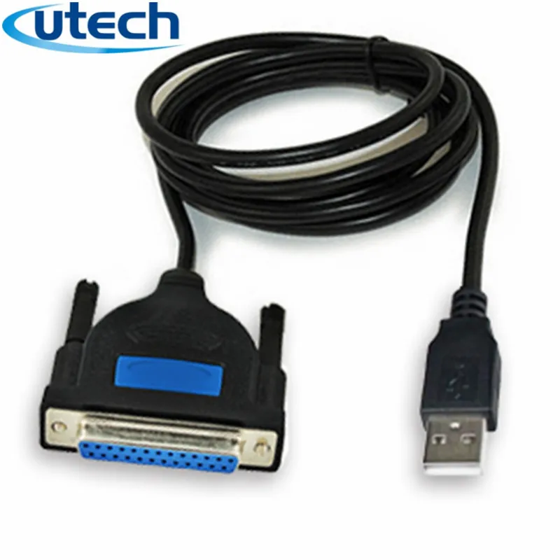 USB to DB25 Parallel Printer Cable Adapter IEEE 1284 Converter