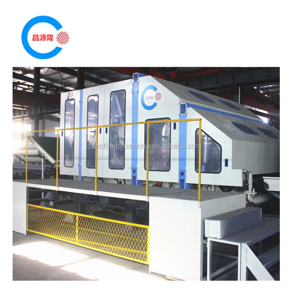 Manufacturers sell high speed  double cylinder double doffer carding machine