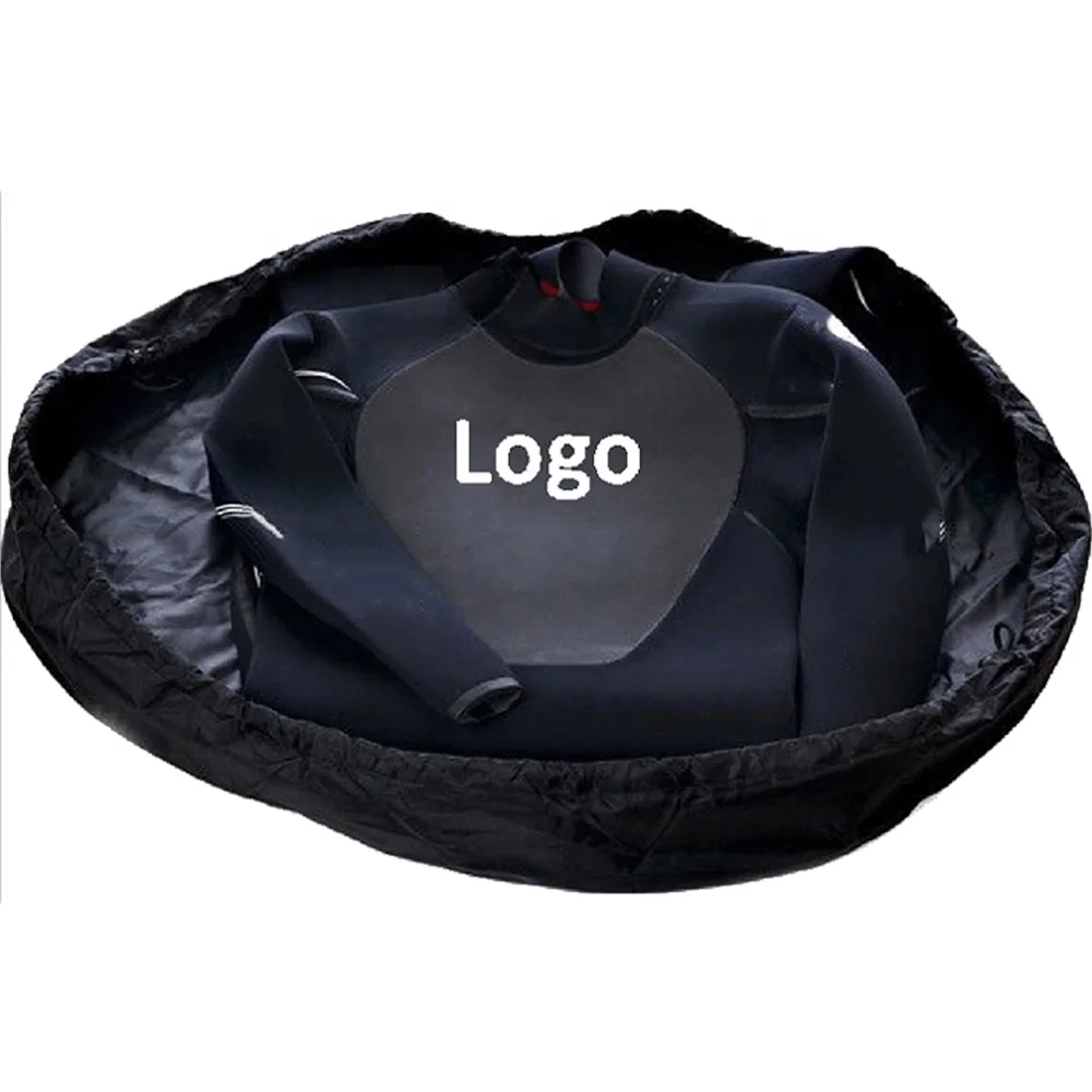 
Customized Heavy duty Changing Mat Wetsuit Bag change mats with 75cm Diameter 