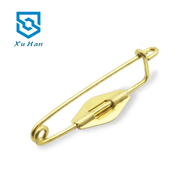 Factory direct sales high quality copper safety pins for badges