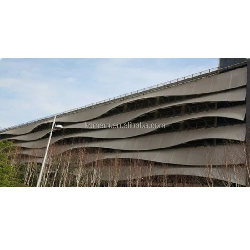 
PVC mesh building external wall facade materials tensile membrane 